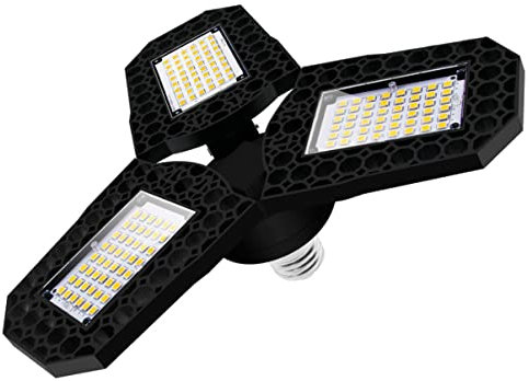 WHAMVOX Verformbare Led-garage Led-garagenleuchten Led-leuchten Für Garagen Garagenbeleuchtung Lager Licht Deckenleuchte Verformungslampe Garagenlicht Klapplicht Außer Form