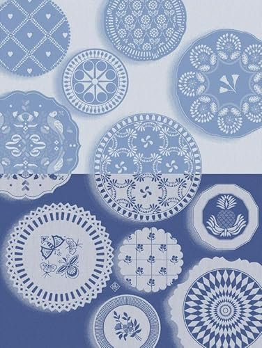 Le Jacquard Francais - Geschirrtuch - Faience Blau