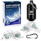 Ear Plugs for Sleep 2 Pairs, Soft Filter Noise-Reducing Earplugs for Sleeping, Focus, Travel, Flying, Sensitivity, Ultra-Comfy Reusable Hearing Protection for Adult/Kid 12+, 31 dB Noise Cancelling