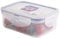 LocknLock Rectangular 350ml (137 x 104 x 53mm), Clear/Blue