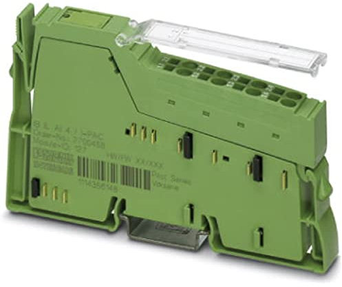 PHOENIX CONTACT IB IL AI 4/U-PAC Inline, Analogeingabeklemme, Analoge Eingänge 4, 0 V ... 10 V, -10 V ... 10 V, Anschlusstechnik 2-Leiter, Übertragungsgeschwindigkeit im Lokalbus 500 kBit/s