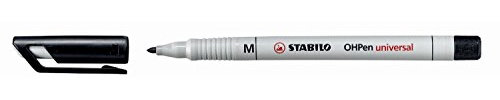 STABILO Folienstift OHPen universal, wasserlöslich, schwarz VE=12