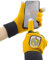 Cinereplicas Harry Potter - Handschuhe Touchscreen Hufflepuff - Offizielle Lizenz