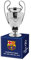 Champions Podest Pokal und FC Barcelona 70 mm