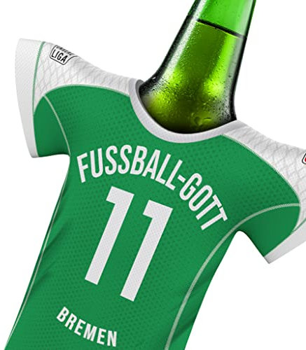 my fan shirt Bremen Trikot-Kühler Geschenk-Box Fanartikel Fussball-Gott | Home Trikot Überraschung | Passend für Bremen Fanartikel | Mann Freund Bruder Weihnachten Wichteln Trikotkühler by MYFANSHIRT