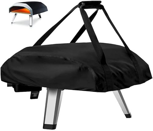 UDODIY Pizza Oven Cover for Ooni Koda 16, Waterproof Portable Pizza Oven Cover with Handle, 420D Oxford Fabric, Weather Resistant, DustProof, 76x60x21cm