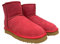 OOG Damen Lederboots mit Teddyfell Echt-Leder warm gefüttert Schnee Boots Winter Boots (58541Pink, EU Schuhgrößensystem, Erwachsene, Damen, Numerisch, M, 40)