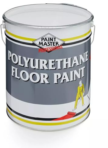 Polyurethane Floor Paint: Industrial-Strength Durability for Any Space - Resilient Coating for Heavy Traffic and Harsh Conditions (Polyurethane Floor Paint - Bright Yellow, 5L)