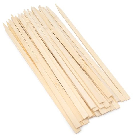 Norpro 1897 Flat/Wide Bamboo Skewers, 11.5-Inch