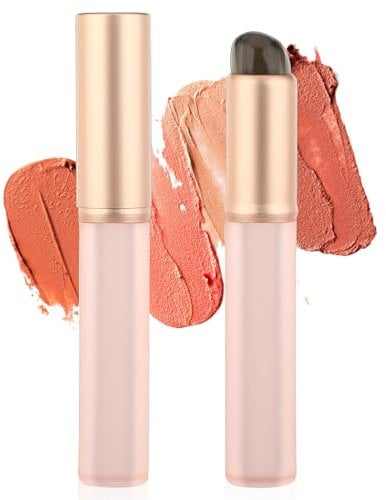 2pcs Silicone Lip Brushes, Reusable Lipstick Applicators with Dust Covers for Lip Gloss Balm, Lip Oil, Lip Mask Portable Travel Mini Brush Head Makeup Tool for Concealer, Eyeshadow, Blush,