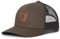 RVCA Herren Trucker, strukturierte Mütze mit Stretch-Mesh-Rücken, verstellbarer Snapback-Verschluss, Pilz, Einheitsgröße