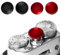 IKOPFLN Lot de 4 boutons de déclenchement d'obturateur, bouton d'obturateur concave en alliage d'aluminium, pour Leica, pour Fujifilm X100VI X-T30 X-T20 X-T10 X-T5 X-T4 X-T3 X-PRO
