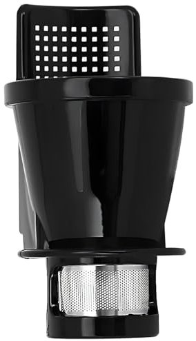 Juicing Replacement Part Compatible with Omega Models ONLY 8006 8005 8004 8003 Slow masticating Juicer Screen Part Accessories, NOT fits NC900 and NC800 juicers (Black/Silver)