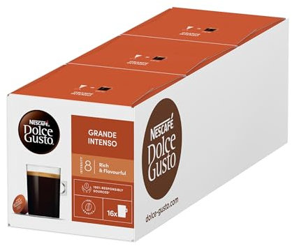 Nescafé Dolce Gusto Grande Intenso - 48 capsules (Lot de 3X16)