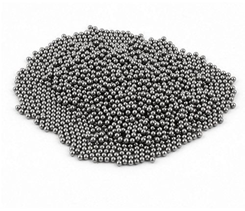 sourcing map 1800 Stücke 3mm Stahlkugellager Fahrrad Reparaturteile