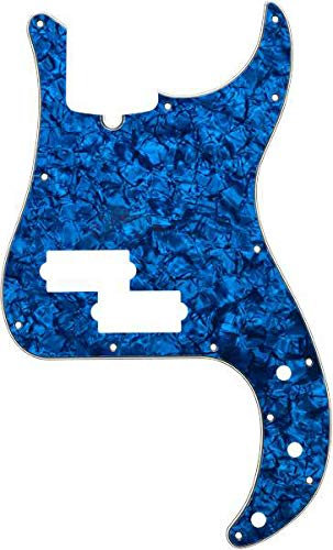 Fender© P-Bass© Pickguard, blue moto 4ply