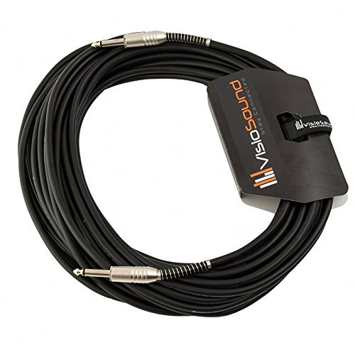 6.35mm 1/4 Jack to 1/4 Jack PA Speaker Cable/Guitar Amp Head/Cab Lead 15m