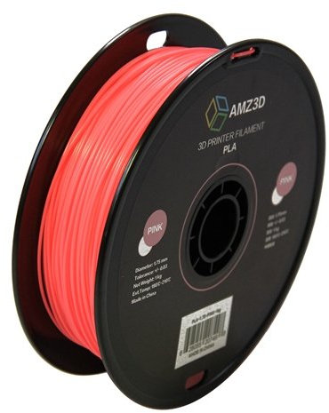 1,75 mm Rosa PLA 3D Drucker Filament - 1 kg Spule (2,2 lbs) - Maßgenauigkeit +/- 0,03 mm