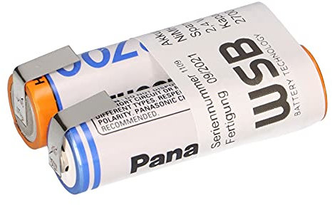 2er Reihe Akkupack mit Lötfahne AA Mignon LR6 2,4V 2700mAh Hochstrom-,Schnellladefähig, Akku