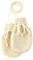 Disana STRICK-HANDSCHUHE Neugeborene & Baby - 100% Bio-Merino – warm & weich - unisex Neugeborene - nachhaltig & fair - Weite regulierbar & mit Strickkordel verbunden - made in Germany | Natur