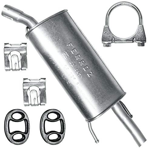 Endschalldämpfer Auspuff Endtopf für Opel Corsa B 2 II 1.2i 1.2i 16V 1.4i 1.4i 16V 1.6 16V GSI 1.5 D 1.5 TD 1.7 D
