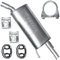 Endschalldämpfer Auspuff Endtopf für Opel Corsa B 2 II 1.2i 1.2i 16V 1.4i 1.4i 16V 1.6 16V GSI 1.5 D 1.5 TD 1.7 D