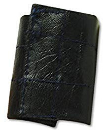 MAGID BLTCOVBK Vinyl Belt Buckle Cover with Velcro Closure - Minimizes Absorption of Water, Oil, Solvents, Fats, Grease - 3 x 6, Black (10)