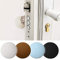 Tür-Sturz-Pad Türstopper Verdickung Mute Tür Fender Wand Fender Golf Modellierung Gummi Fender Lock Shockproof 7 Styles -W, schwarz