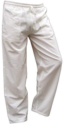 PANASIAM 'K' - Trousers in Ecru, XXL