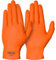ViGOR Nitril Handschuhe V6436-L 100er Pack I ausgezeichente Haftung, Rutschfest auch im Umgang mit Öl, Fett, Chemikalien und Schmutz I Touchscreen Handschuhe I Farbe: Orange, Größe 9 (L)