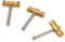 3 Pièces Selles de Guitare électrique Selles de Telecaster Compensées en Laiton Remplacement de Selle de Guitare pour Guitare électrique de la Série GT