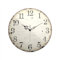 Mebus Quarzwanduhr, Leisegangwerk - Kein Ticktack Geräusch, präzises Quarzuhrwerk, Abdeckung aus Kuppelglas - auffallendes Design, arabisches Ziffernblatt, Durchmesser: 20 cm