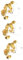 Zerodeko 3 Saiten Blatt Licht Weihnachtsdekoration Girlandendekor Blattdekore Für Licht Stütze Lichterkette Batteriebetrieben Party Led-dekor Ginkgo Golden Drinnen Dekorative Lichter Metall