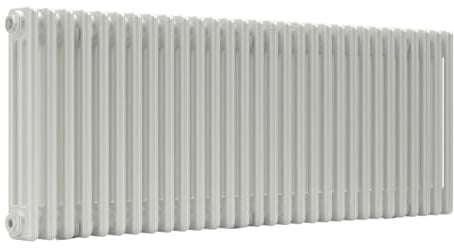 Lux Heat White Horizontal 3 Column Traditional Radiator 500mm (H) x 1370mm (W)