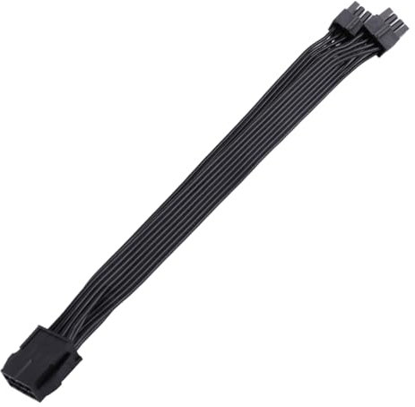 JTQYFI CPU 8 Pin Female 2 CPU 8 Pin Adattatore Supporto per Computer Scheda madre CPU 8+8/8+4 8 Pin Splitter