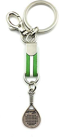 franartPiel - Llavero pala de padel con Bandera de Andalucía - Alta Calidad (Andalucía)
