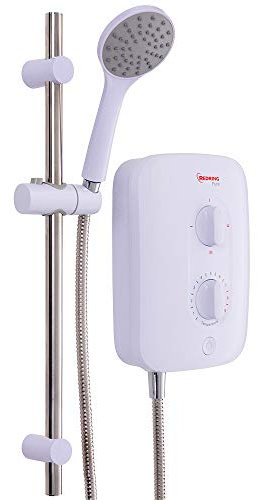 REDRING SUPPLIED BY THE LAMP POST RPS7 7.5KW 53531301 REDRING Pure 8.5KW-9.5KW-10.5KW INSTANTANEOUS Electric Shower, White