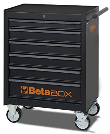 Cassettiera mobile BETA C04BOX 6 cassetti colore nero 099804370-024002021