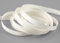 finemark 50 m x 6 mm Satinband Ivory Milchweiss (804) doppelseitiges Schleifenband aus Satin ohne Draht weich und glänzend Geschenkband Deko Band Double face Dekoband Dekorieren Kordel Basteln
