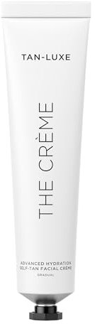 TAN-LUXE The Crème, (65 ml) feuchtigkeitsspendende Selbstbräunungs-Feuchtigkeitscreme, natürliche Inhaltsstoffe und vegan
