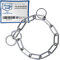 Kettenwürger für Hunde mit Kopfumfang 59-63 cm aus Edelstahl V4A Hundekette mit Zugstop Kettenhalsband langgliedrig 5mm dick und 75 cm Gesamtlänge