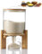 BOVDC Distributeur de Riz, 5/7.5L, Distributeurs de Céréales avec Tasse à Mesurer de 500ml et Couvercle Hermétique, Récipient de Stockage de Riz Cuisine pour Garder Au Sec (5L)