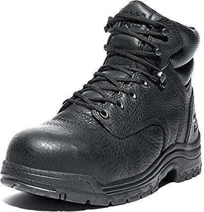 Timberland Stivali da Lavoro in Titanio da Uomo, Nero, 41.5 EU