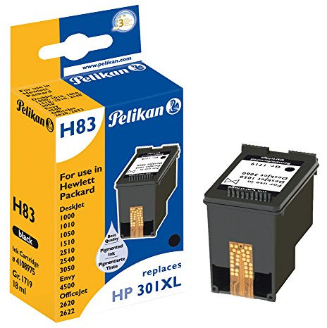Pelikan Druckerpatrone H83 ersetzt HP CH563EE, Schwarz