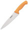 Vogue GH526 profesional cuchillo de chef con amarillo mango, acero, 23 cm Longitud