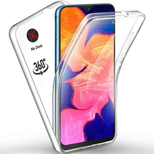 KP TECHNOLOGY Front and Back Case forr Samsung Galaxy A10 - (360°) Full Complete Protection Samsung Galaxy A10 Case (Clear)