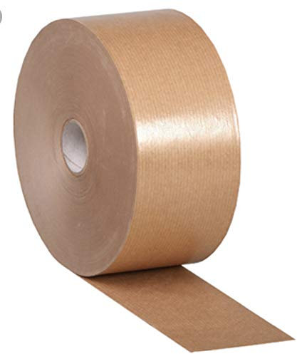 Rouleau Kraft brun gommé 170mm*70mm, 70grs diamètre mandrin 30mm.