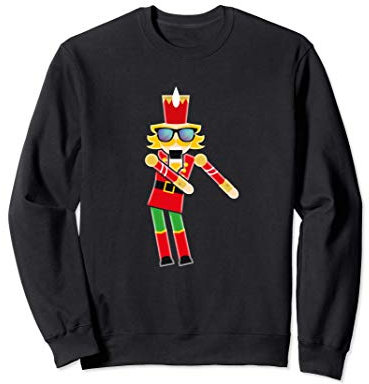 Flossing Nussknacker Jungen Geschenk Sweatshirt