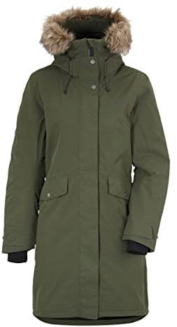 Didriksons Erika 3 Womens Parka, Deep Green, 46