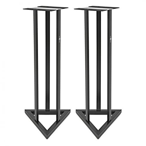 Heavy Duty Studio Monitor Speaker Stands Fixed Height 104cm Pair